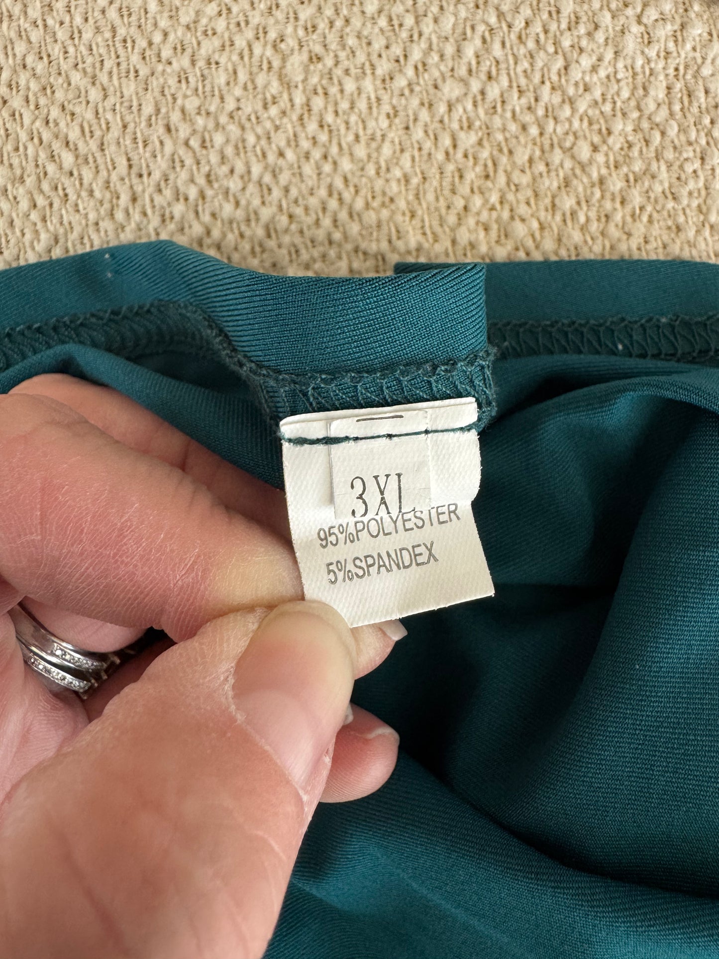 Amazon Green Sheer Swim Cover-Up - Luxe 3X for the Bold Beach Babe