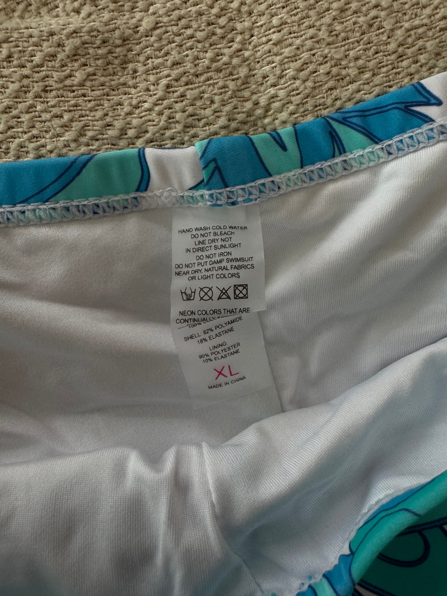 Amazon Ocean Turquoise Bikini โ XL, Unworn, Vibrant & Stylish for Confidence