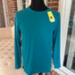 All In Motion Teal Performance Activewear Top – Size S (NWT)