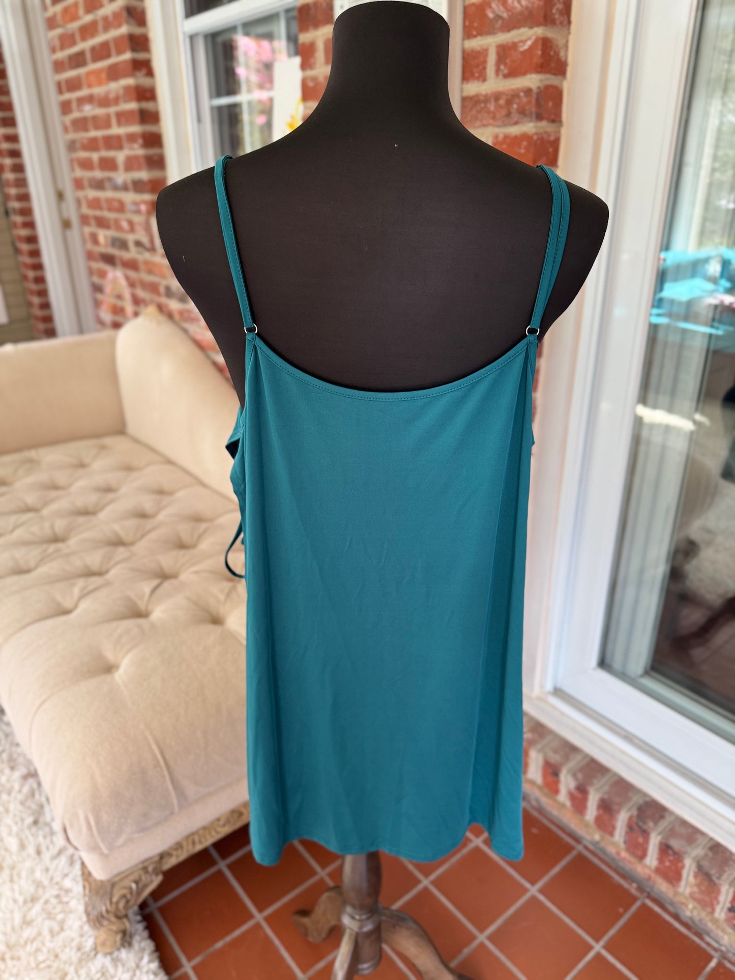 Amazon Green Sheer Swim Cover-Up - Luxe 3X for the Bold Beach Babe