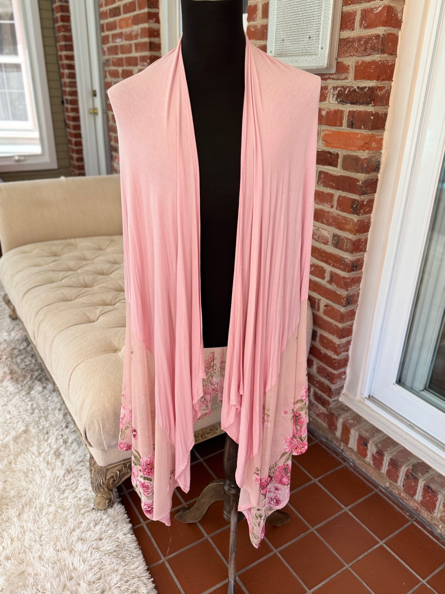 Amazon Bubblegum & Breeze Kimono – Luxe Lounge Layer in Playful Pastels