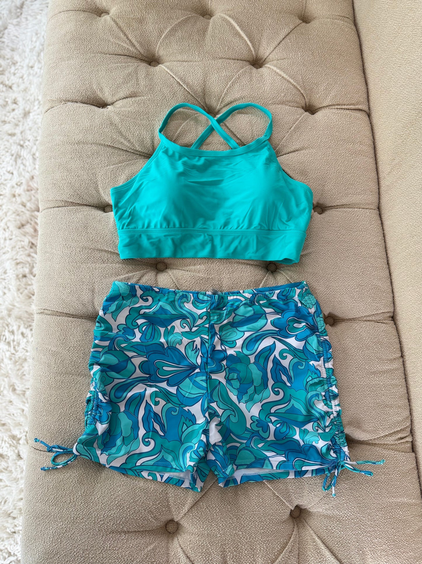 Amazon Ocean Turquoise Bikini – XL, Unworn, Vibrant & Stylish for Confidence