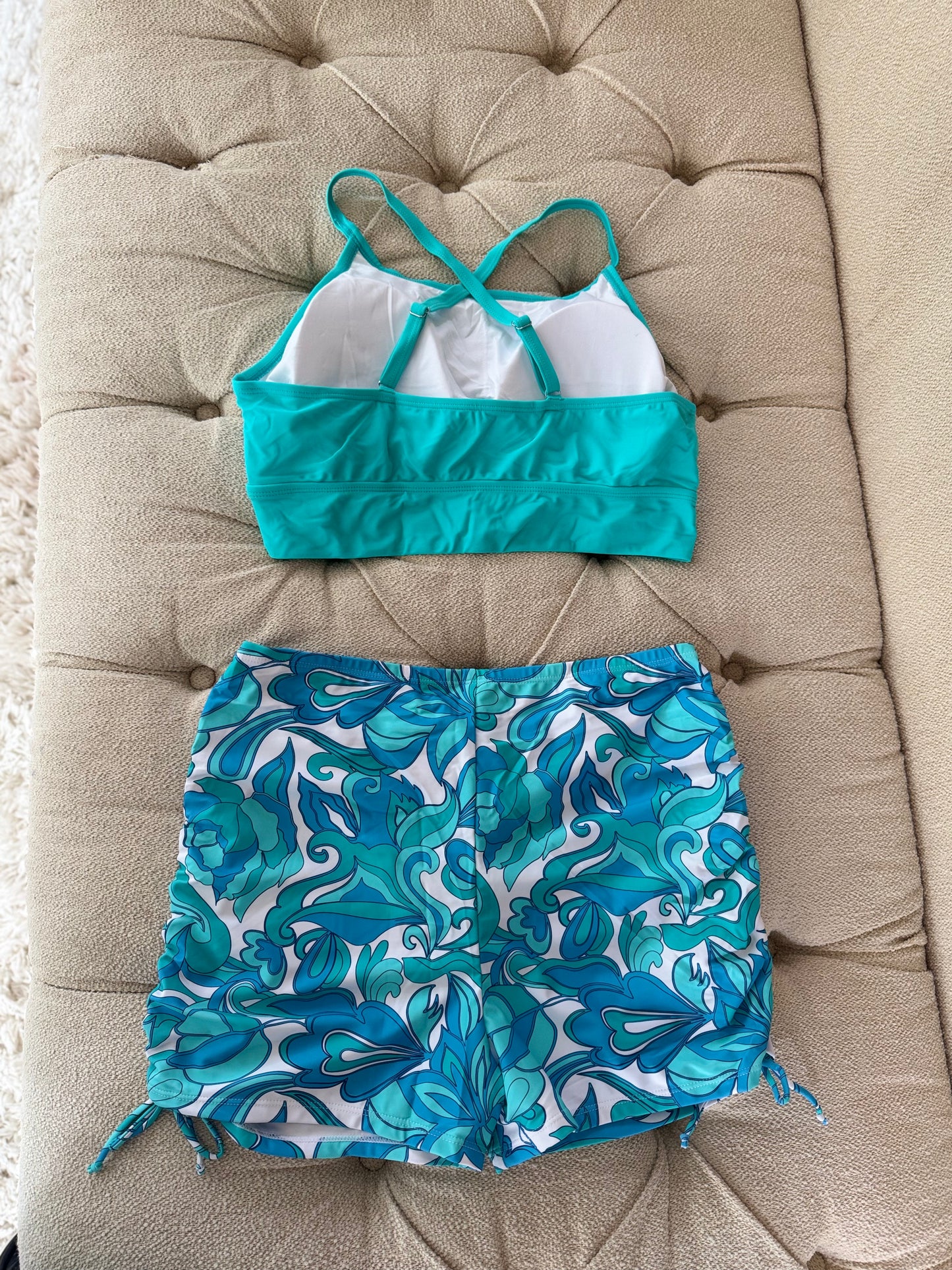 Amazon Ocean Turquoise Bikini – XL, Unworn, Vibrant & Stylish for Confidence