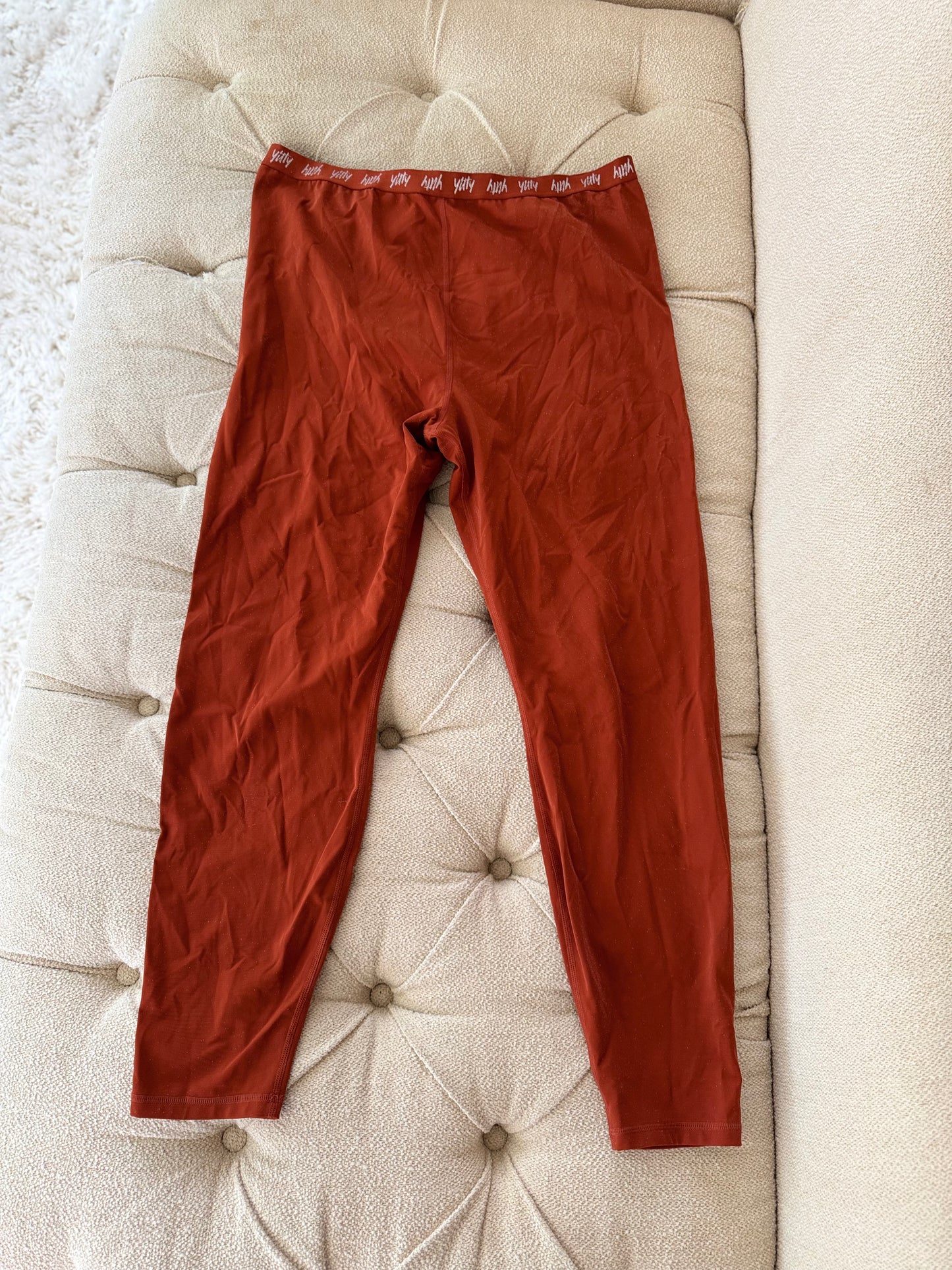 Yitty Sparkle Leggings – Brown Shimmer, 3X for Confident Style