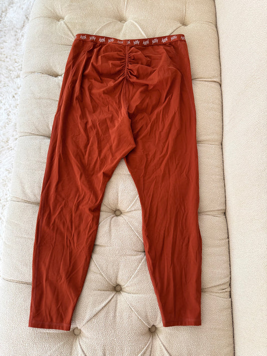 Yitty Sparkle Leggings – Brown Shimmer, 3X for Confident Style