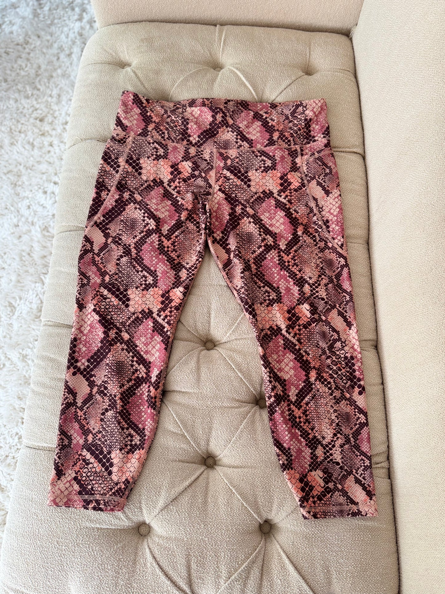 Yitty Pink Snakeskin Leggings – Bold Comfort in 3X