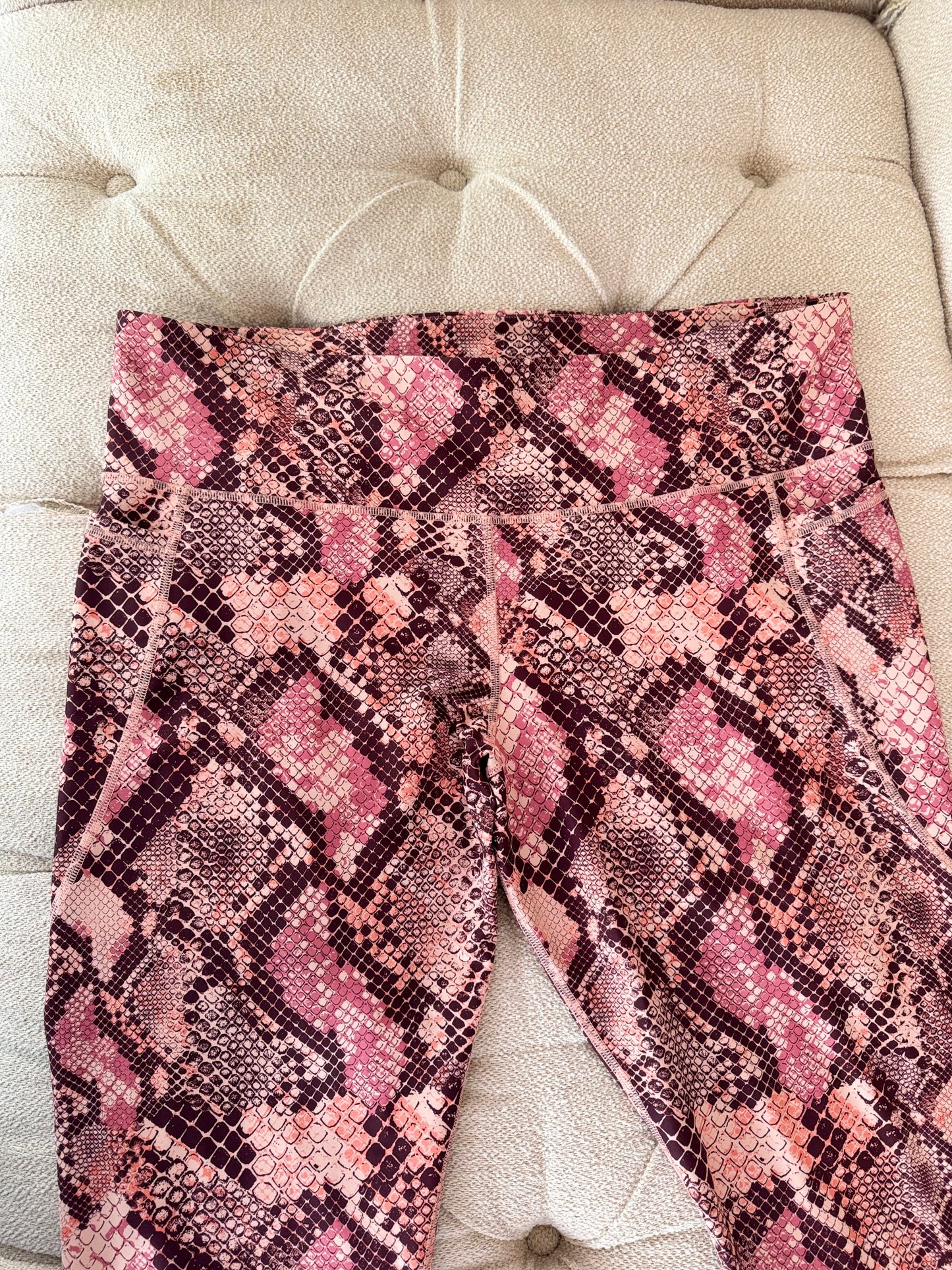 Yitty Pink Snakeskin Leggings – Bold Comfort in 3X