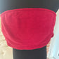 Yitty Terrycloth Luxe Red Tube Top – 3X (NWT) – Fun & Flirty Style